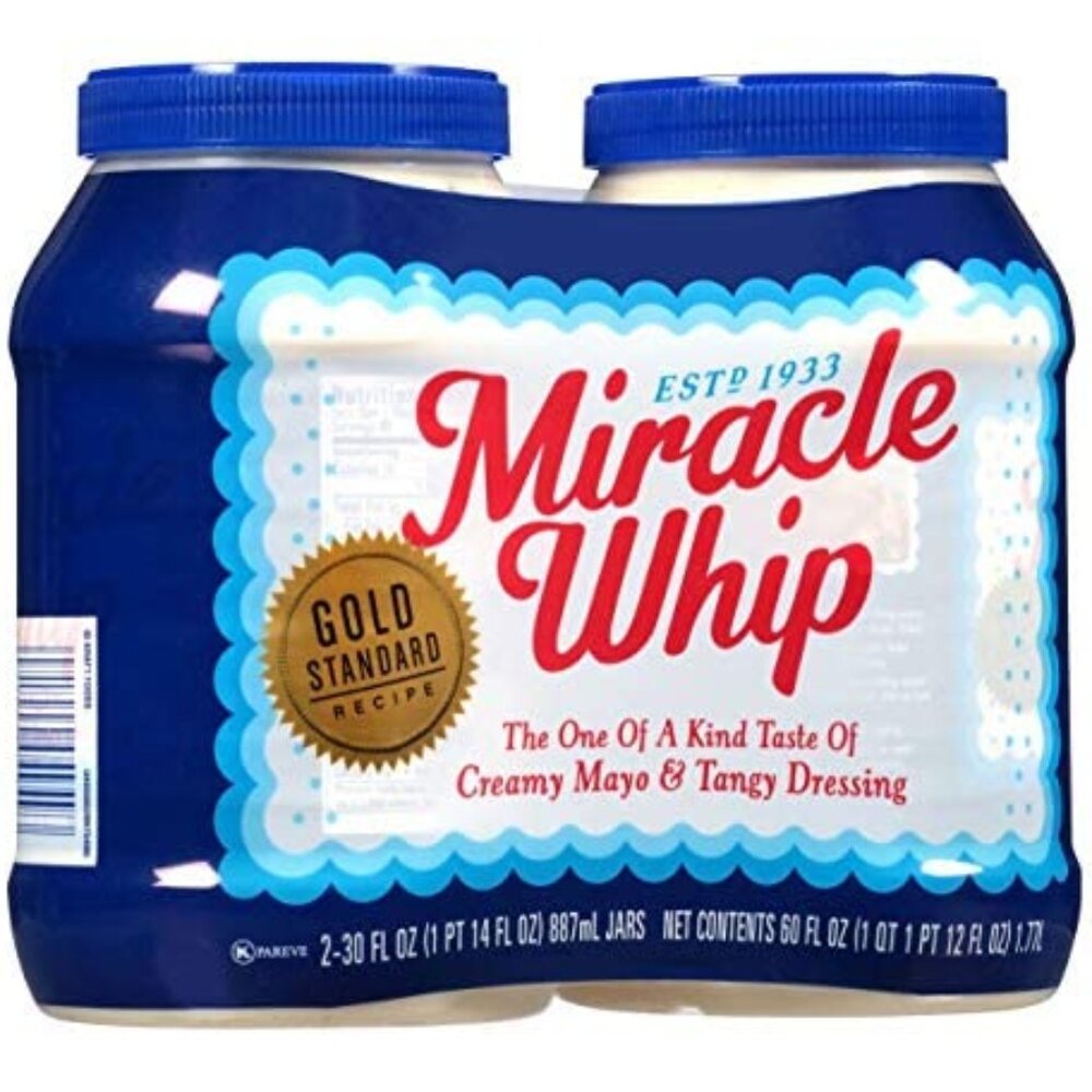 Kraft Miracle Whip Dressing Original – 2 Pack (30 oz Each)